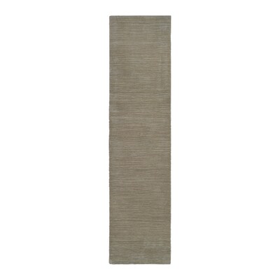 Allen Roth Oatmeal Indoor Handcrafted Runner Common 2 X 8 Allen Roth Oatmeal Indoor Handcrafted