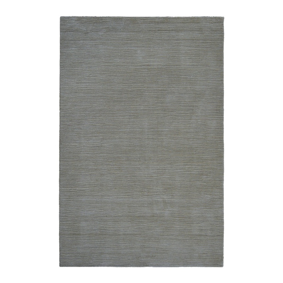 Allen Roth Monteith Blue Indoor Handcrafted Area Rug Common Allen Roth Monteith Blue Indoor Handcrafted Area Rug Common 8 X 10