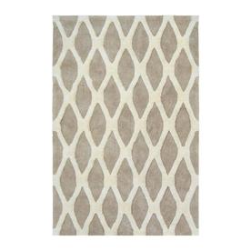 allen + roth Barrbridge Stone cameo Indoor Area Rug (Common: 5 x 8; Actual: 5-ft W x 7.5-ft L)