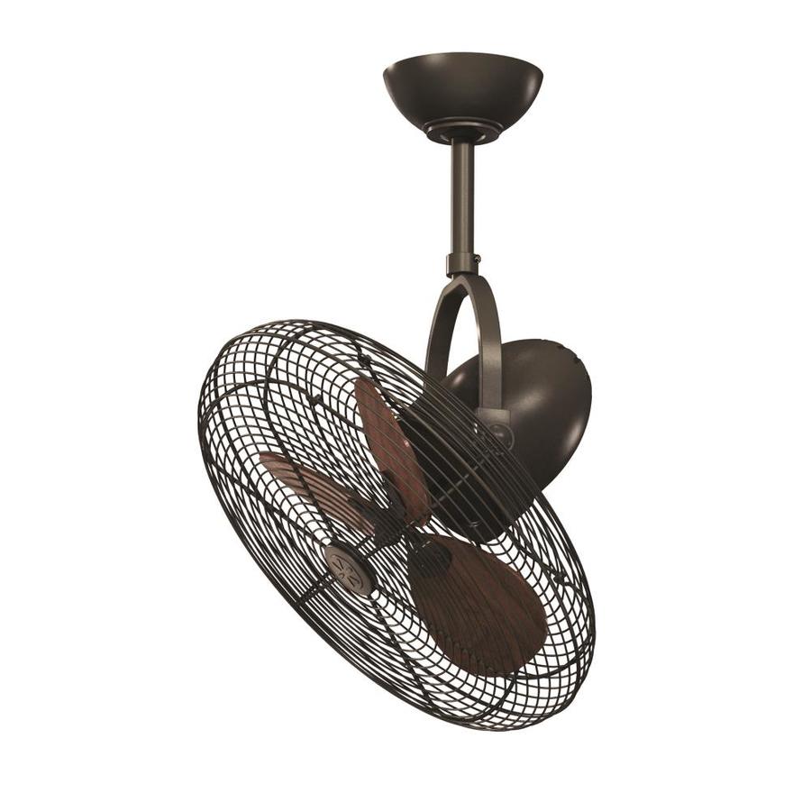 18 Inch Oscillating Ceiling Fan Wall Control Indoor Outdoor Bronze Small Room Ceiling Fans Lamps