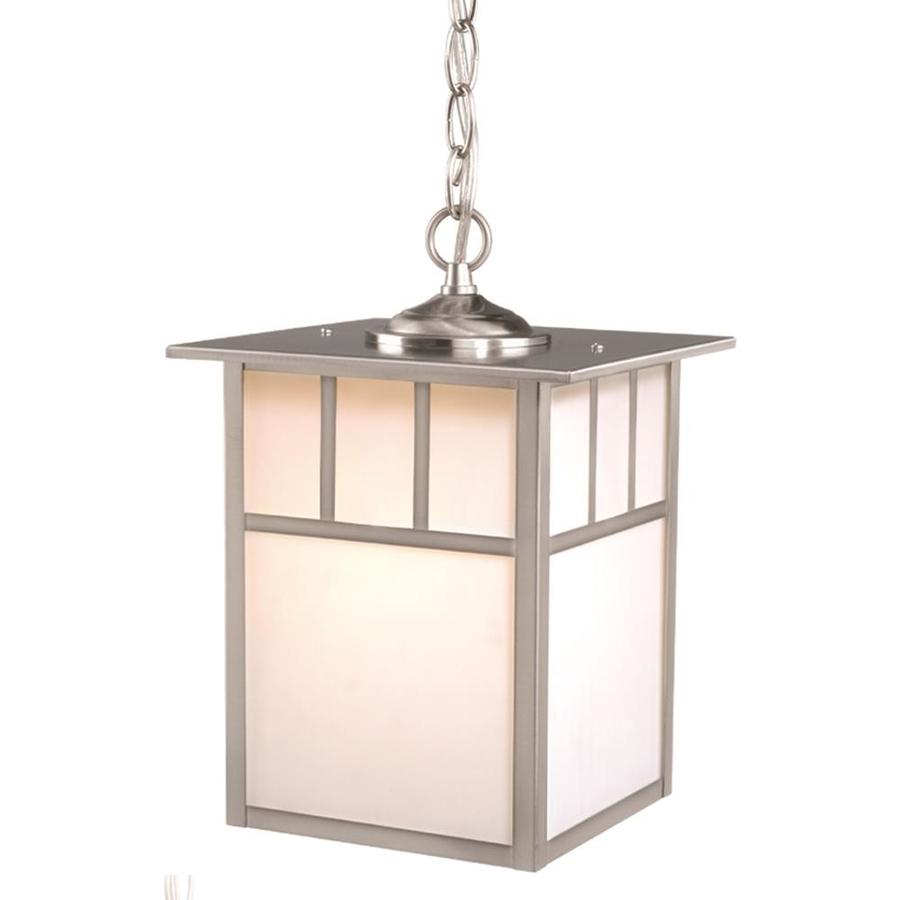 Cascadia Mission 12 5 In Stainless Steel Hardwired Outdoor Pendant Cascadia Mission 12 5 In Stainless Steel Hardwired Outdoor Pendant Light
