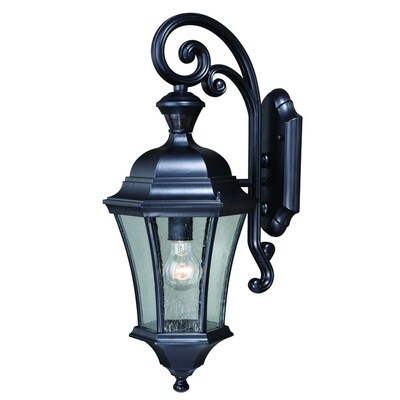 Cascadia Aberdeen 23 In H Shiny Black Medium Base E 26 Outdoor Cascadia Aberdeen 23 In H Shiny Black