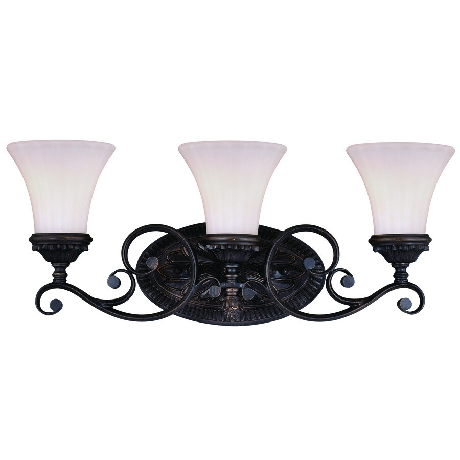 Cascadia Avenant 3Light Bronze Traditional Vanity Light in the Vanity