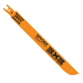 Spyder 8-in 10/14-TPI Bi-Metal Reciprocating Saw Blade