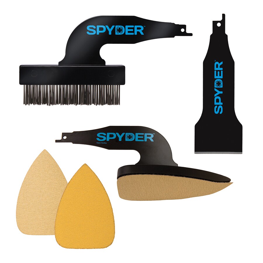 Spyder 0.1875-in Reciprocating Saw Grout Removal Tool Attachment in the  Reciprocating Saw Attachments department at