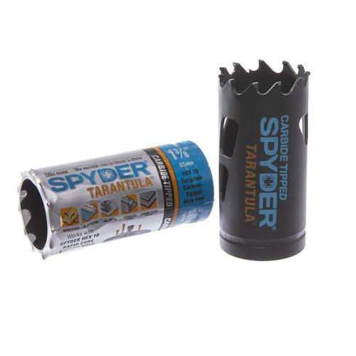 Spyder 13/8in CarbideTipped NonArbored Hole Saw at