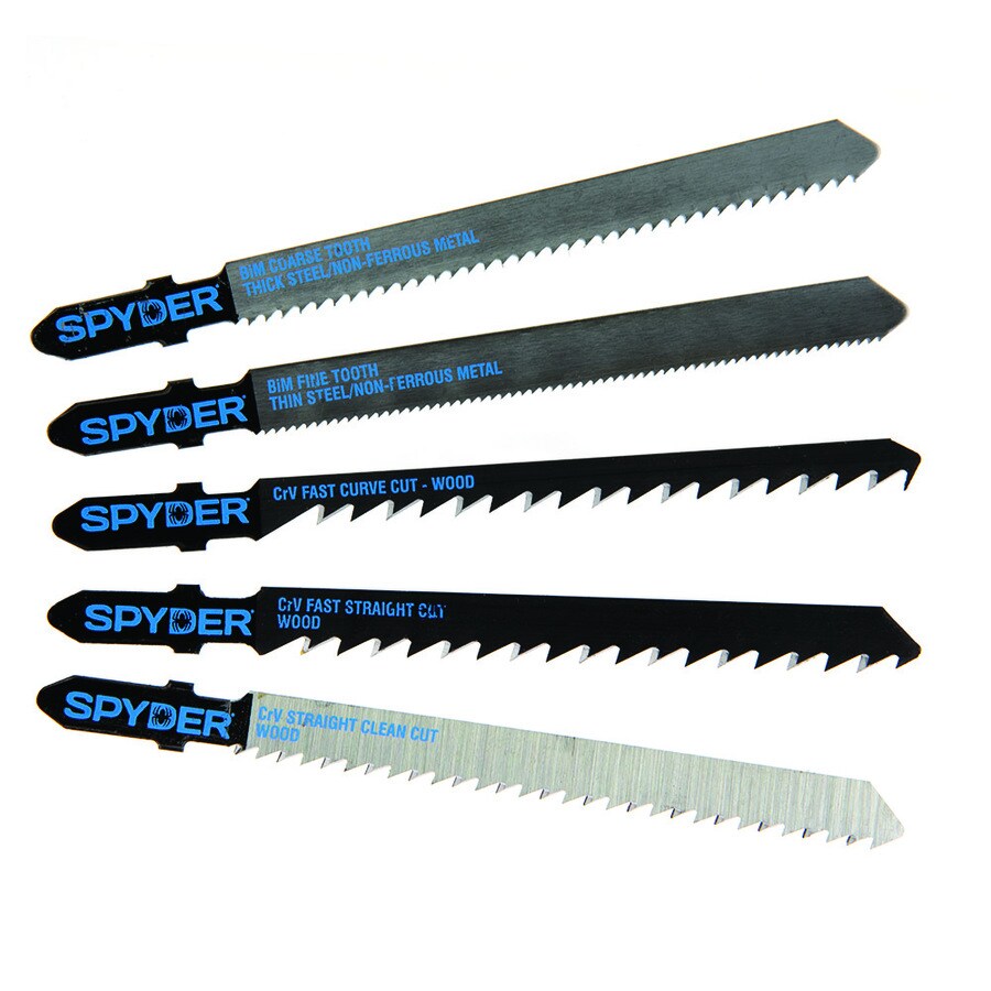 Blades Spyder 4 5 Inch Jigsaw Blade Double Sided 2 Piece Jig Saw Blades