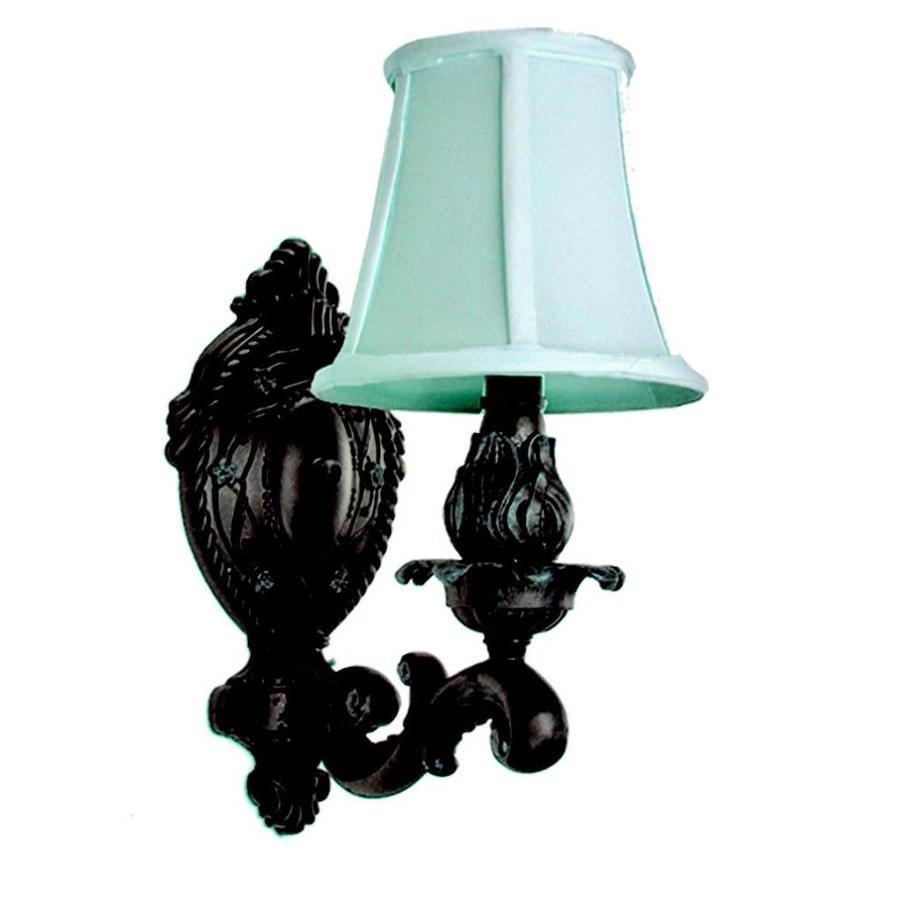 Shop Khaleesi 6-in W 1-Light Old English Bronze Arm Wall Sconce at Lowes.com