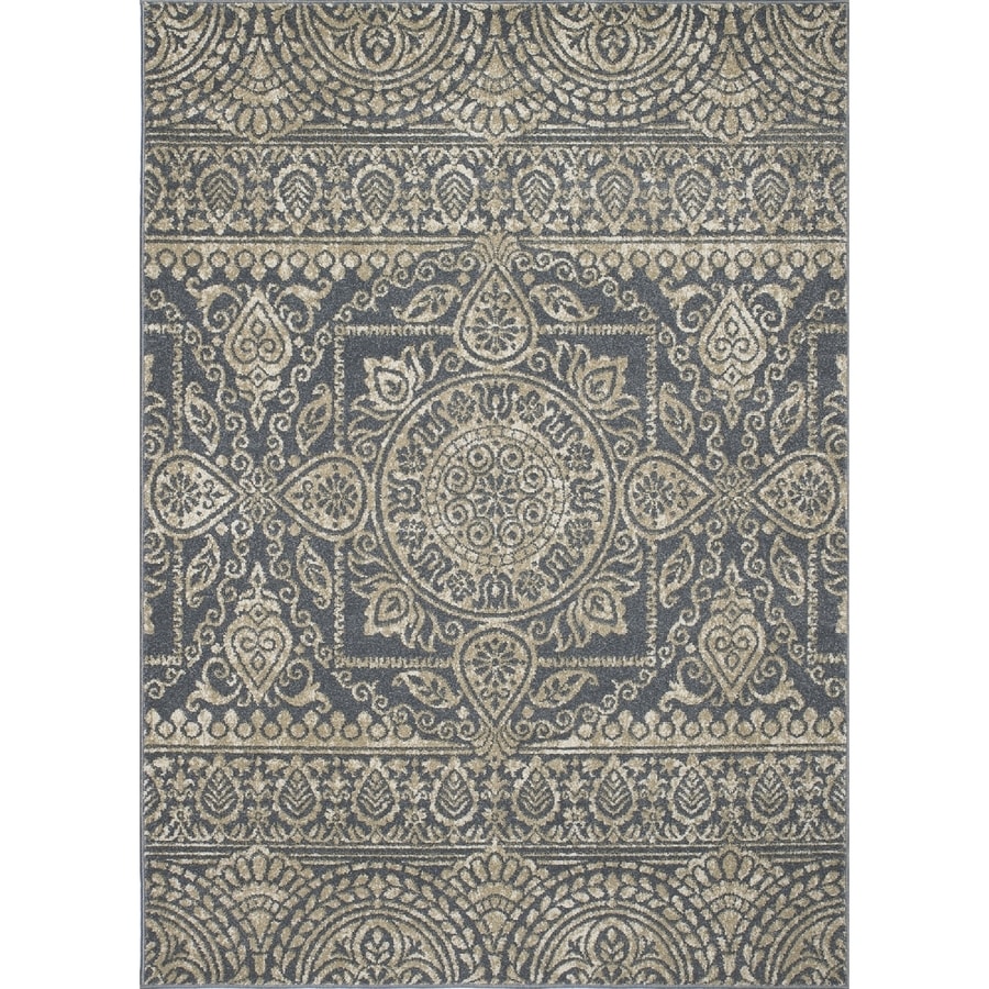 Concord Global Manhattan Blue Indoor Area Rug Common 7 X 10 Concord Global Manhattan Blue Indoor Area Rug Common 7 X 10 Actual