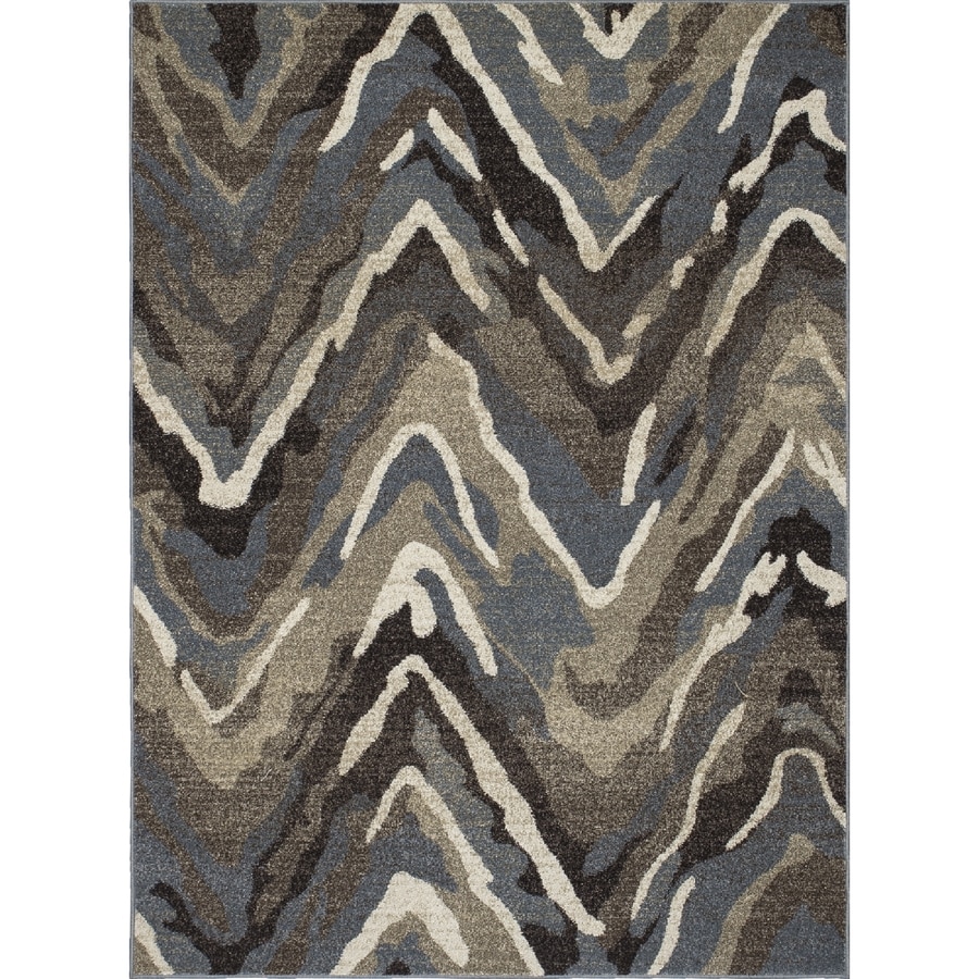 Concord Global Manhattan Blue Indoor Area Rug Common