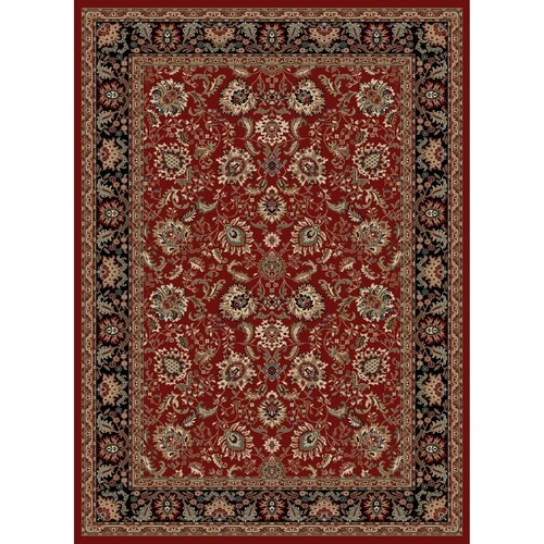 Concord Global Kensington Red Rectangular Indoor Woven Oriental Area