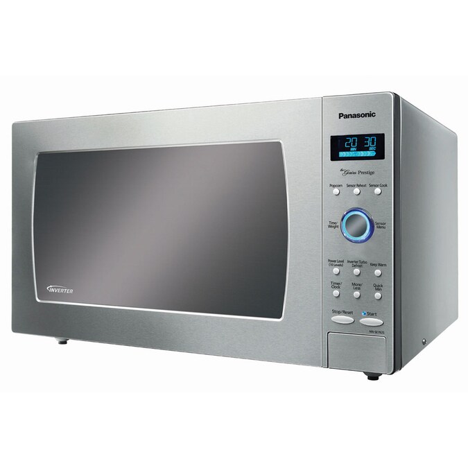 Panasonic 2.2-cu ft 1,250-Watt Countertop Microwave (Stainless Steel