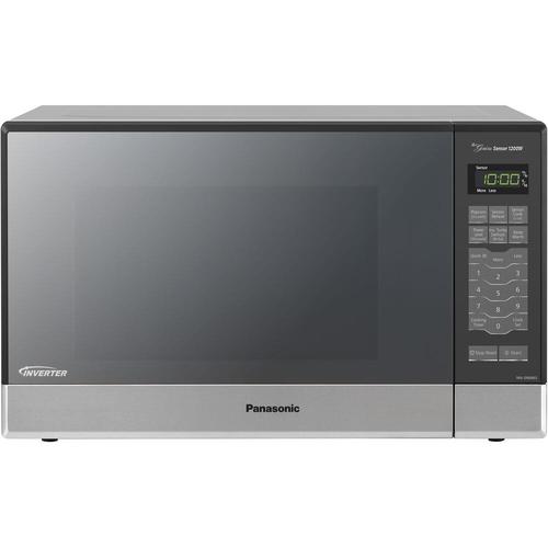 Panasonic 1 2 Cu Ft 1200 Countertop Microwave Stainless Steel At