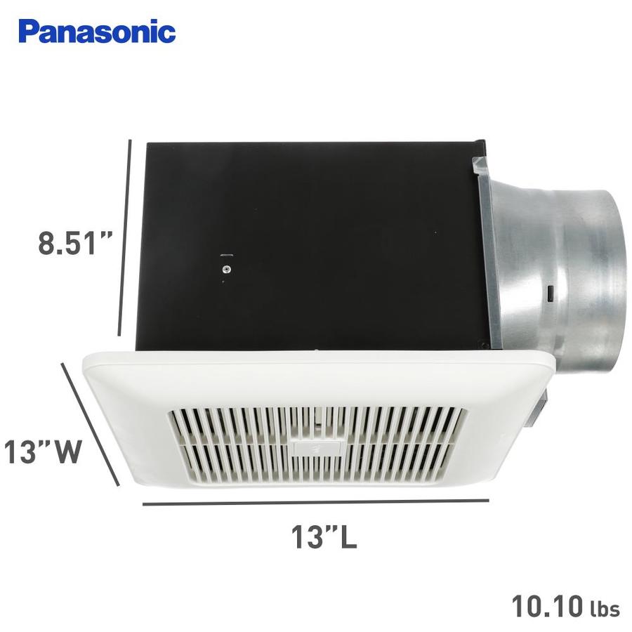 Panasonic WhisperGreen 0.3-Sone 150-CFM White Bathroom Fan ENERGY STAR ...