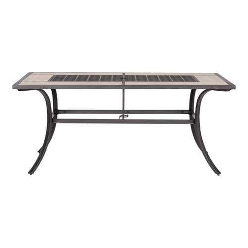 Style Selections - Elliot Creek Rectangle Outdoor Dining Table 40-in W