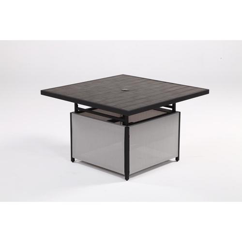 Style Selections Easton Park Square Outdoor Coffee Table 41in W x 41