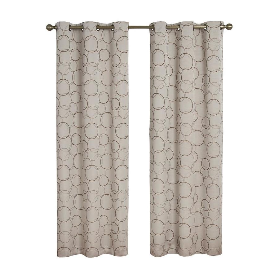 Eclipse Meridian 108in Linen Polyester Blackout Single Curtain Panel