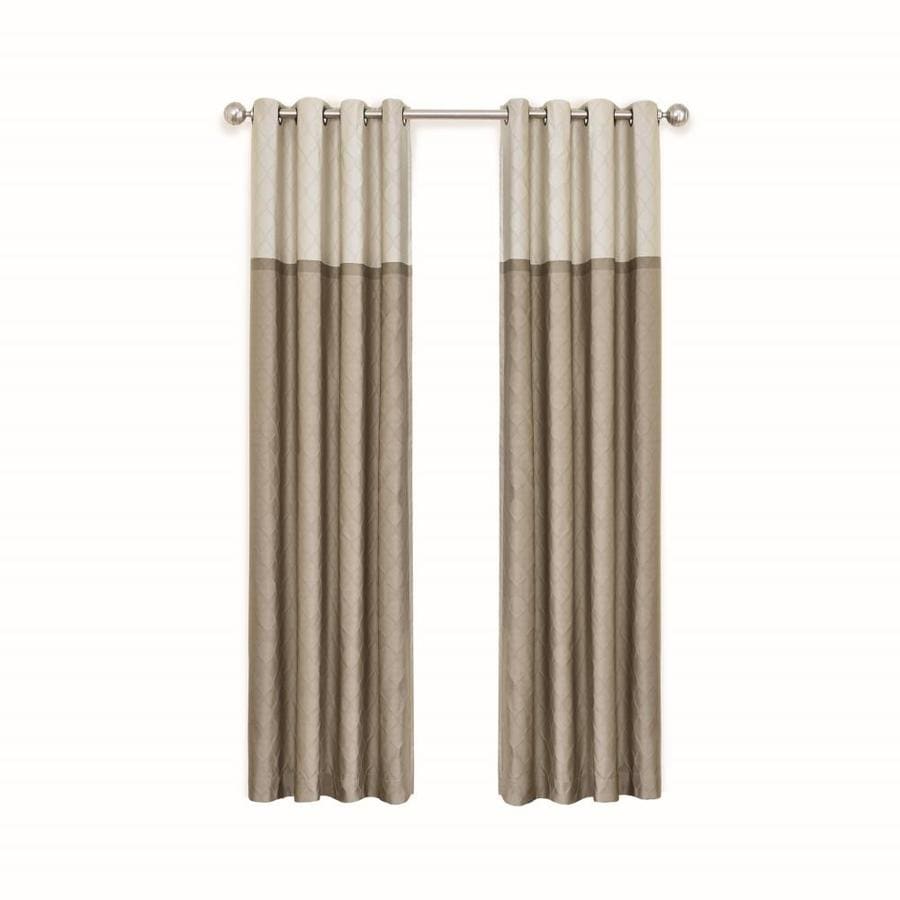 Eclipse Arno 95-in Latte Polyester Blackout Thermal Lined Single