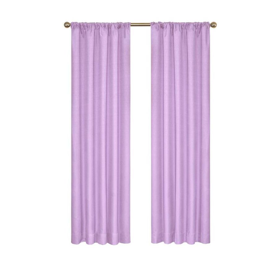 Eclipse Purple Curtains Drapes At Lowes Com