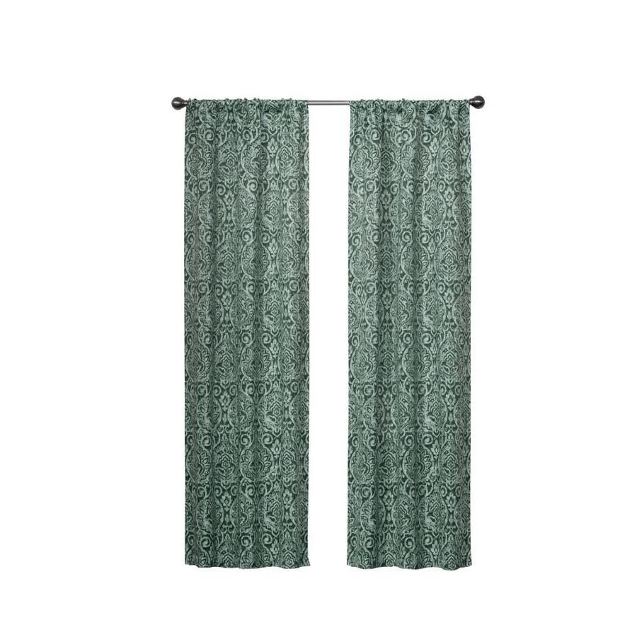 Eclipse Bryton 84 In Forest Polyester Blackout Single Curtain
