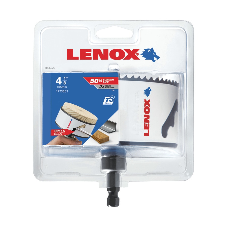 LENOX 4-1/8-in Bi-Metal Arbored Hole Saw at Lowes.com