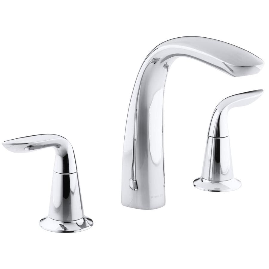 KOHLER Refinia Polished Chrome 2-handle Deck Mount Roman ...