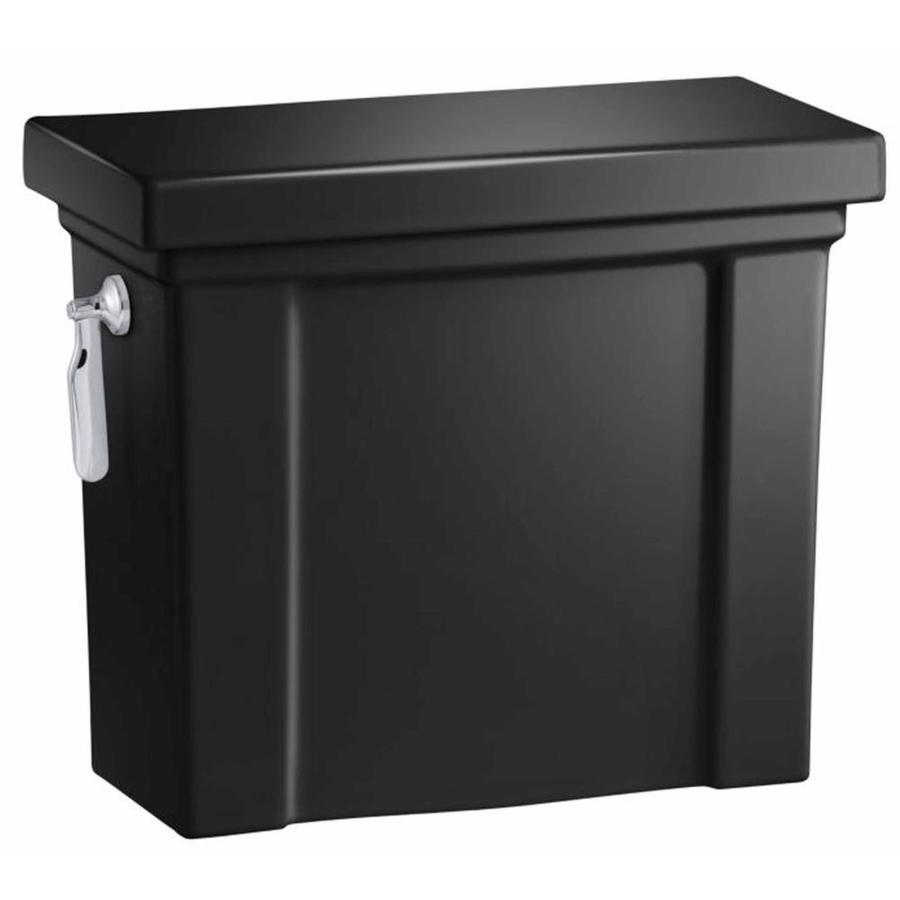 KOHLER Tresham Black 1.2800GPF SingleFlush HighEfficiency Toilet