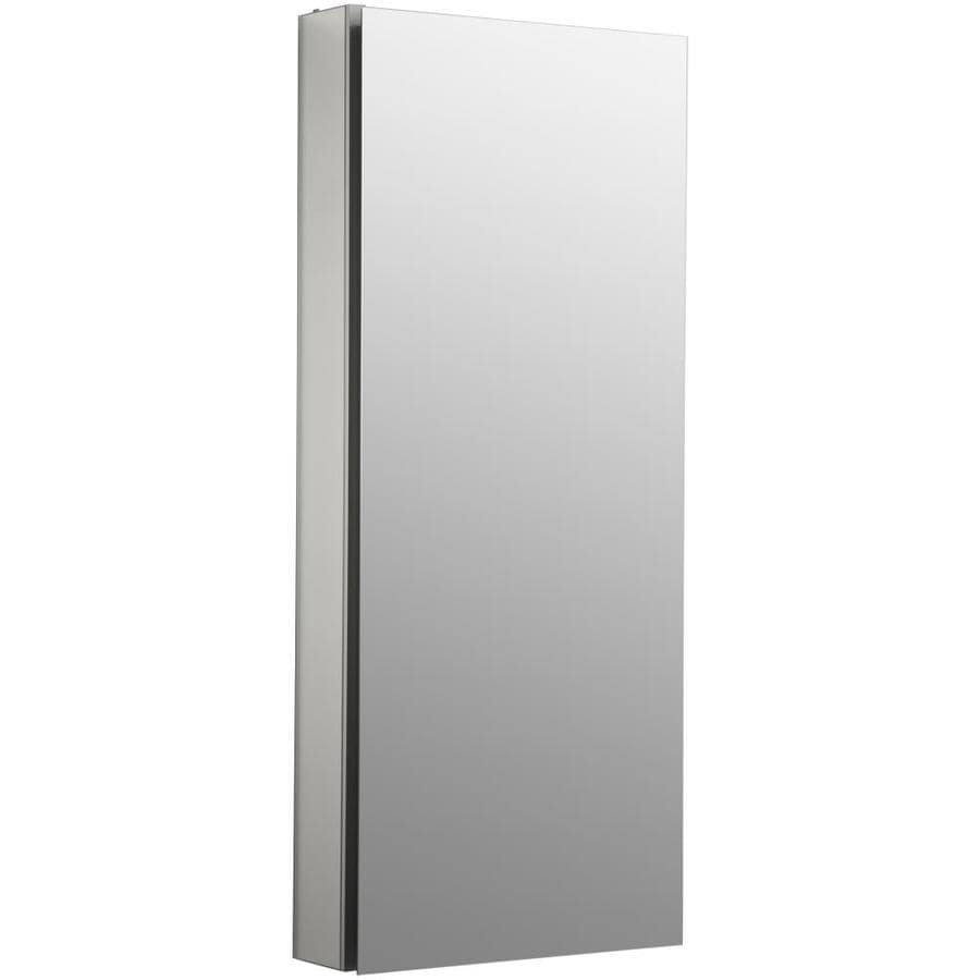 Jensen Cove 16 In X 36 In Rectangle Recessed Mirrored Medicine Cabinet In The Medicine Cabinets Department At Lowes Com