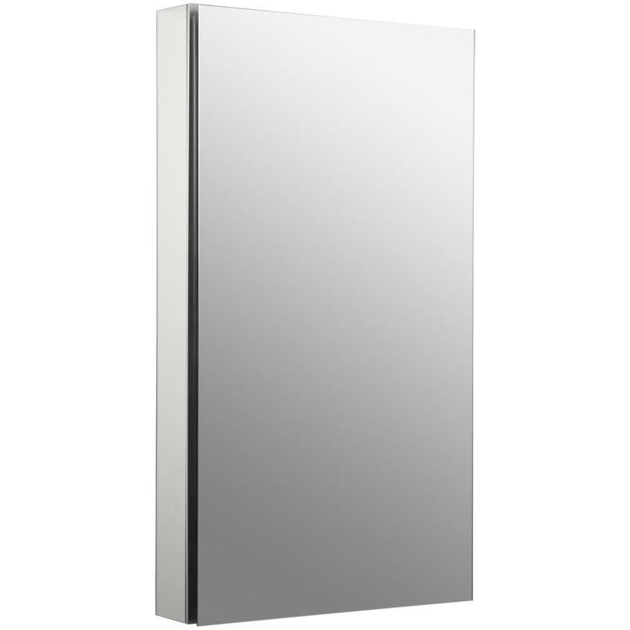 KOHLER Catalan 20.125in x 36in Surface/Recessed Satin Anodized