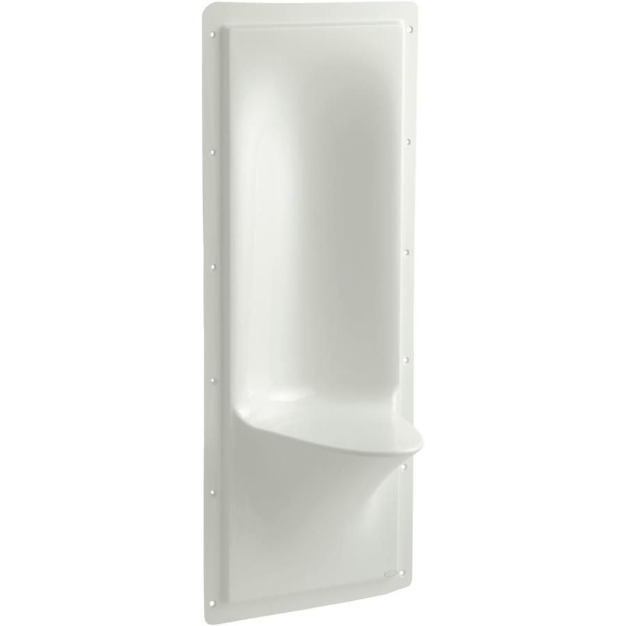 KOHLER Dune Plastic Wall Mount Shower Seat in the Shower Seats