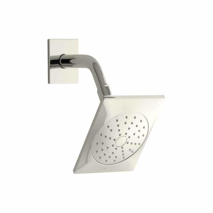KOHLER Loure Vibrant polished Nickel 1Spray Shower Head at