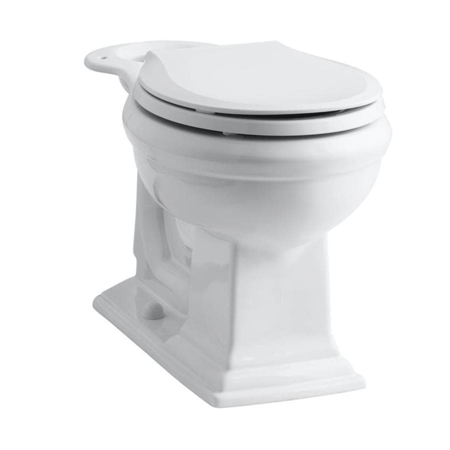 Shop Toilet Bowls at Lowes.com - KOHLER Memoirs Chair Height 12 Rough-In Round Toilet Bowl