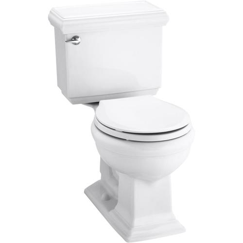 deca 2 piece white standard height round toilet