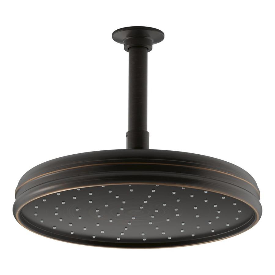 KOHLER Traditional Oil-Rubbed Bronze 1-Spray Rain Shower ...