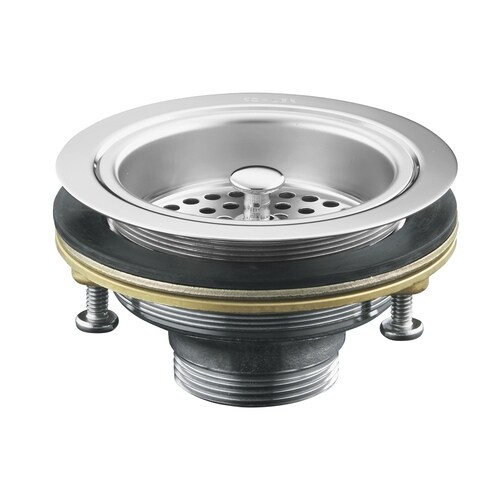 Kohler duostrainer steel garbage disposal at lowes