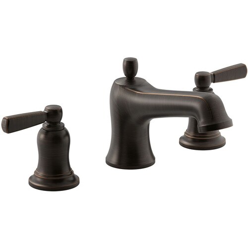 KOHLER Bancroft Oil-Rubbed Bronze 2-Handle Commercial/Residential Deck ...