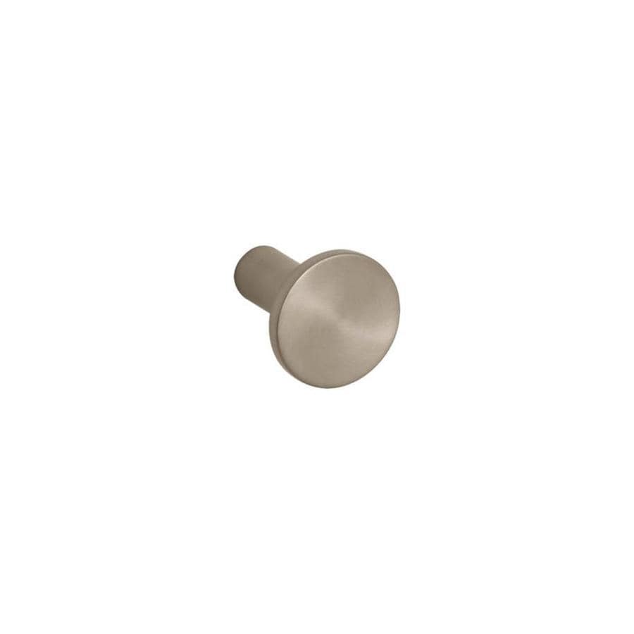 Shop KOHLER Purist Vibrant Brushed Bronze Round Cabinet Knob at Lowes.com