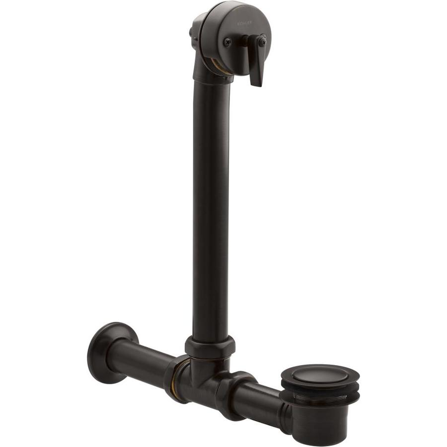 KOHLER 1-1/2-in Oil-rubbed bronze Triplever with Brass Pipe at Lowes.com