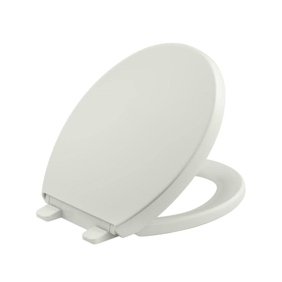 KOHLER GripTight Reveal Plastic Elongated SlowClose Toilet Seat at