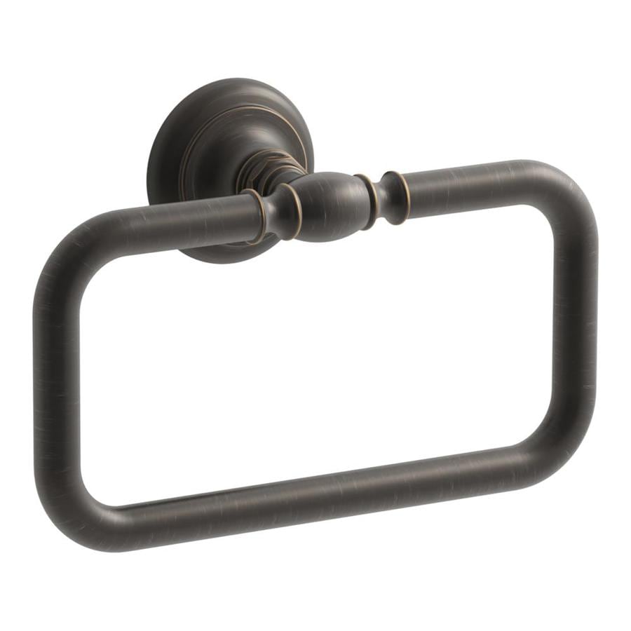 KOHLER Artifacts OilRubbed Bronze Wall Mount Towel Ring at