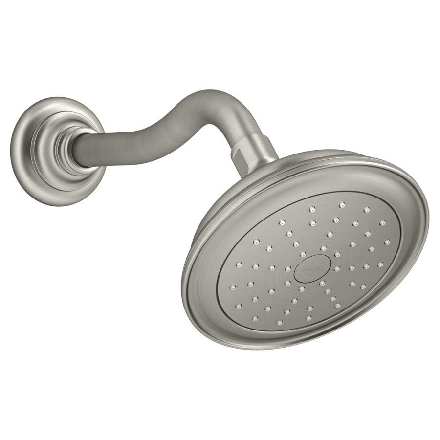 Kohler Artifacts Vibrant Brushed Nickel Spray Shower Head At Lowes Com