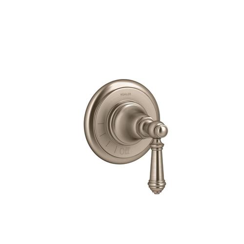 KOHLER Vibrant Brushed Bronze Lever Shower Handle in the Shower Faucet ...