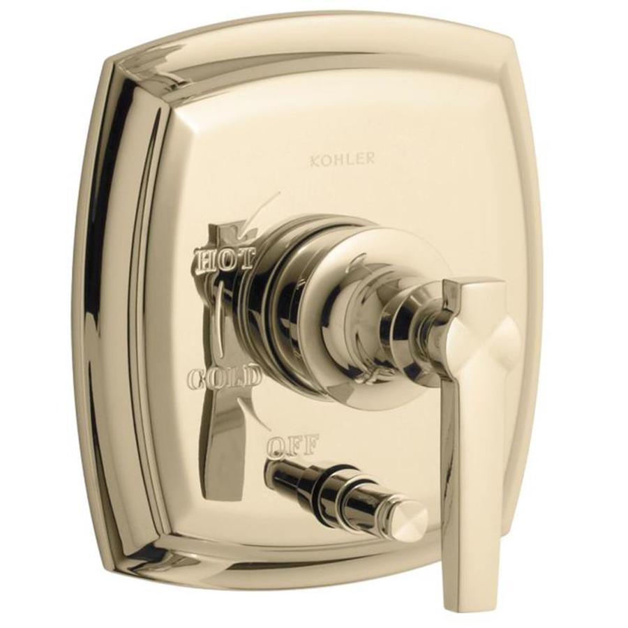 KOHLER Vibrant French Gold Lever Shower Handle at