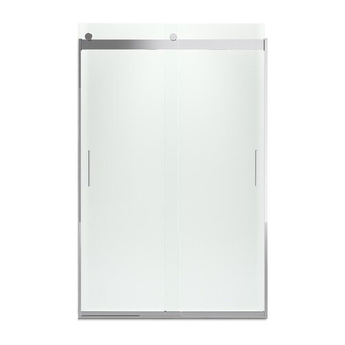 Kohler Levity 74-in H X 44.625-in To 47.625-in W Frameless Bypass 