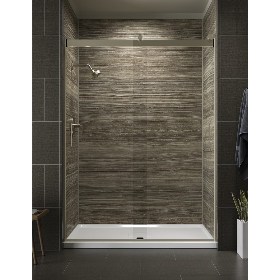 Kohler Levity 56 625 In To 59 625 In W Frameless Bypass Sliding