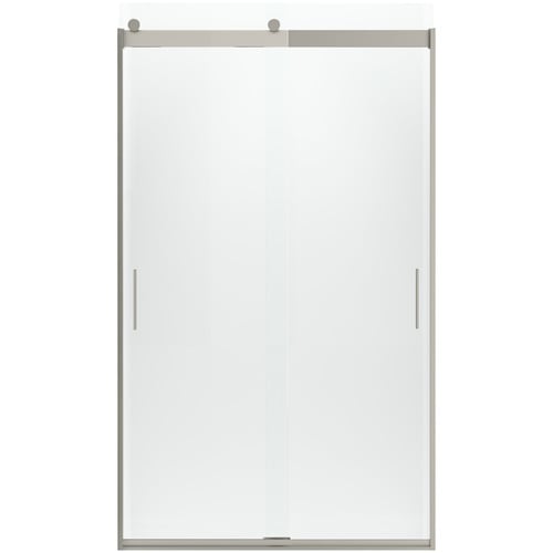 KOHLER Levity 82-in H x 26-in W Crystal Clear Shower Glass Panel in the ...