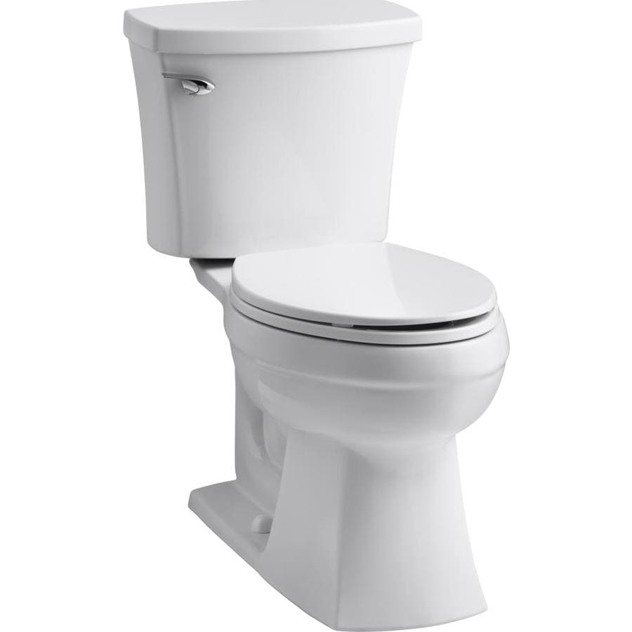 KOHLER Elliston Complete Solution White WaterSense Elongated Chair