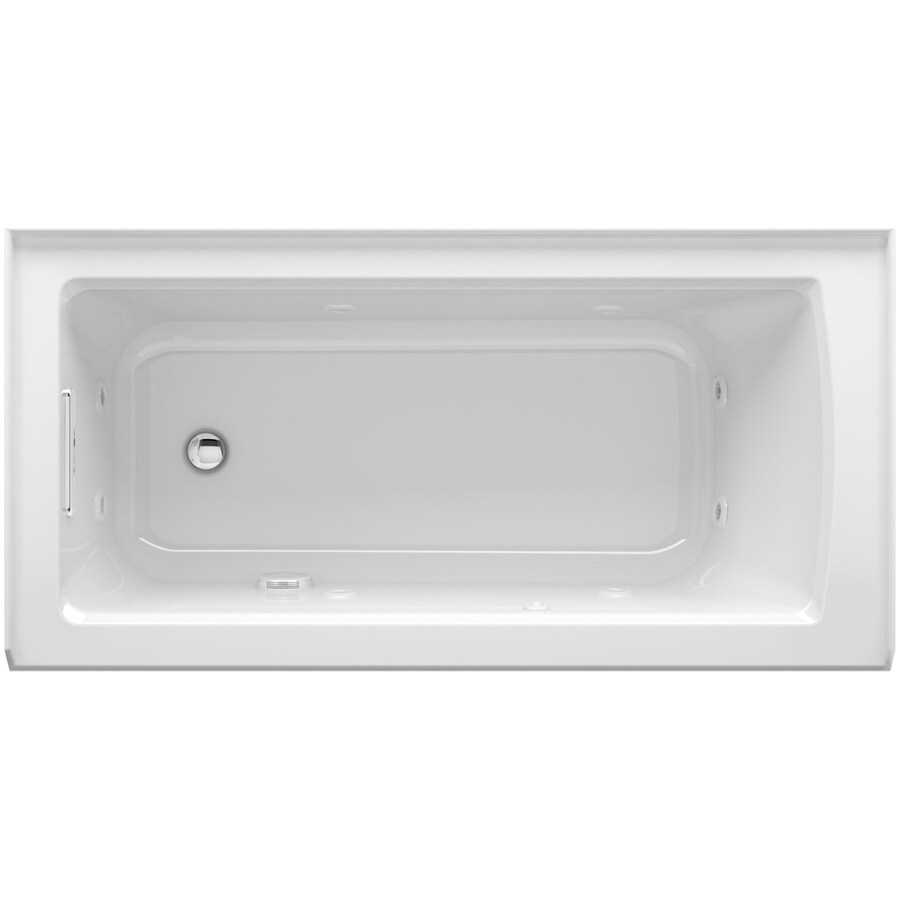 KOHLER Archer 30in W x 60in L Sandbar Acrylic Left Drain Alcove