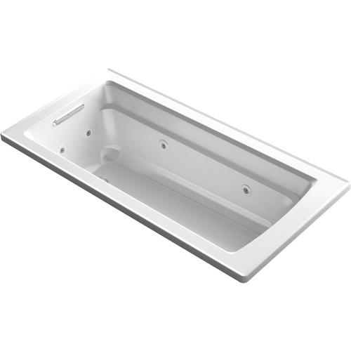 KOHLER Archer 32-in W x 66-in L White Acrylic Rectangular ...