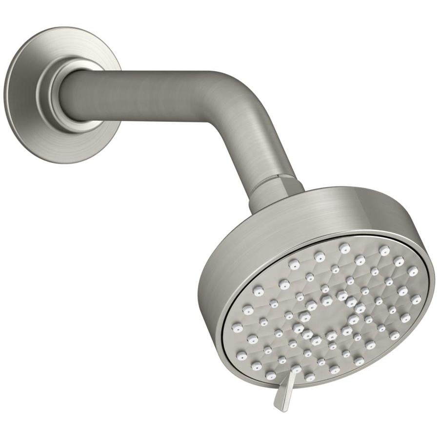 KOHLER Awaken Vibrant Brushed Nickel 3Spray Shower Head at